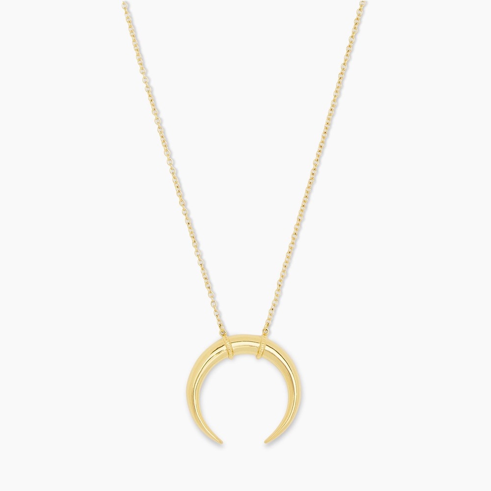 Gorjana Crescent Moon Necklace